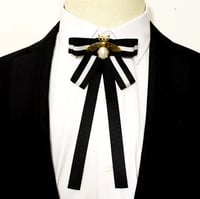 Image 1 of Grosgrain Bee Brooch
