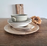 Image 2 of Gorgeous Weathered Stack of Miniature Crockery