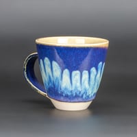 Image 3 of Peach/Blue Dotty - Tall Mug