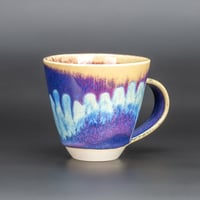 Image 1 of Peach/Blue Dotty - Tall Mug