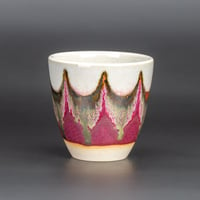 Image 1 of Magenta/Rust Waves - Espresso/Demitasse