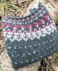 Image 4 of Toadstool - Icelandic wool sweater - Rough sea - Ready to ship
