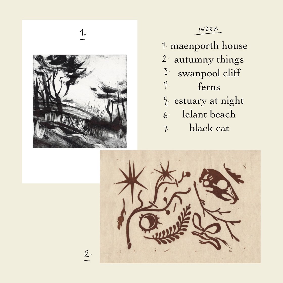 Image of postcard prints