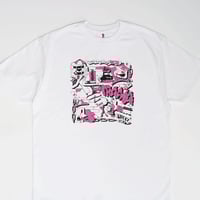 Image 1 of T - SHIRT - LUCKY DAY  - WHITE