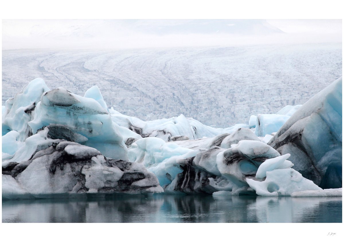 Image of Breiðamerkurjökull, Iceland III - Fine Art Digital Photographic Print 