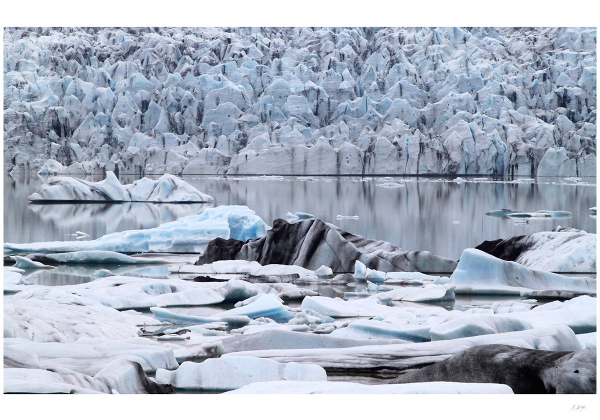 Image of Breiðamerkurjökull, Iceland I - Fine Art Digital Photographic Print 