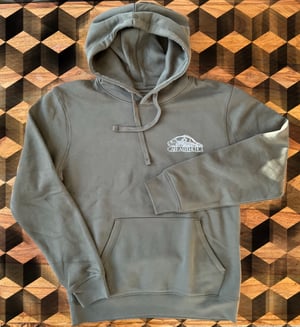 Image of CarpCrackz hoodie oliv