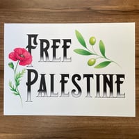 Fundraiser: A4 ‘Free Palestine’ Print