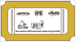 Image of HME WARHORNS 2025 SEASON (VIP) E-Ticket