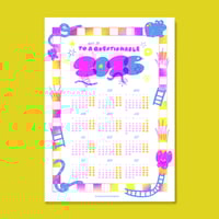 Image 1 of A Questionable 2025 Riso Calendar