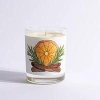 Image 1 of Christmas Hearth Candle