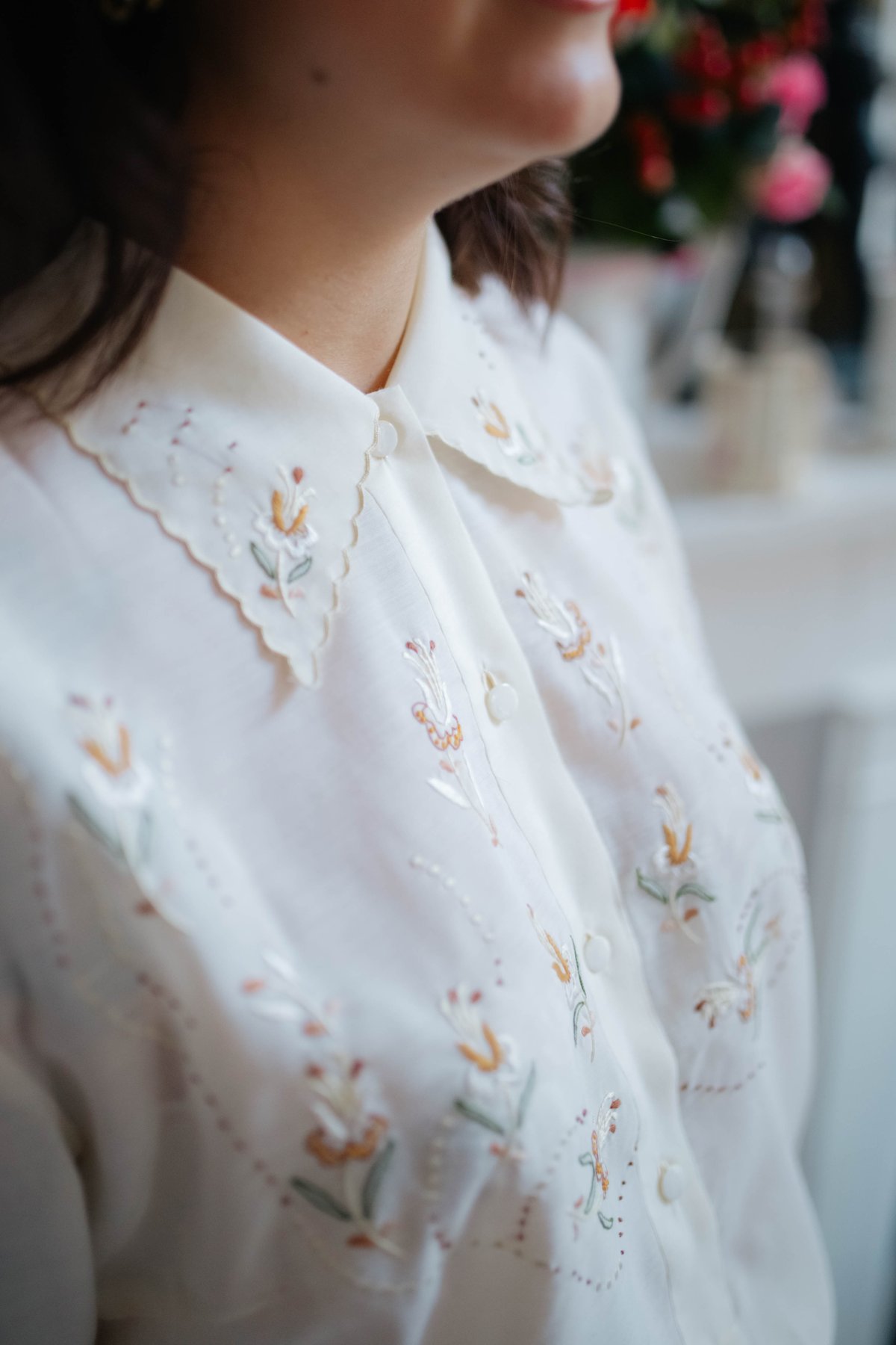 Image of Blouse ROMANTIC #1