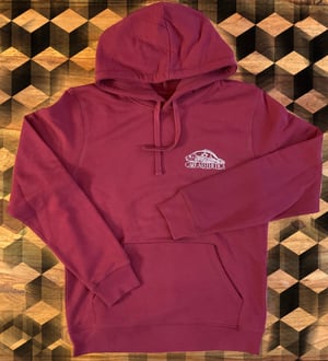 Image of CarpCrackz hoodie burgund