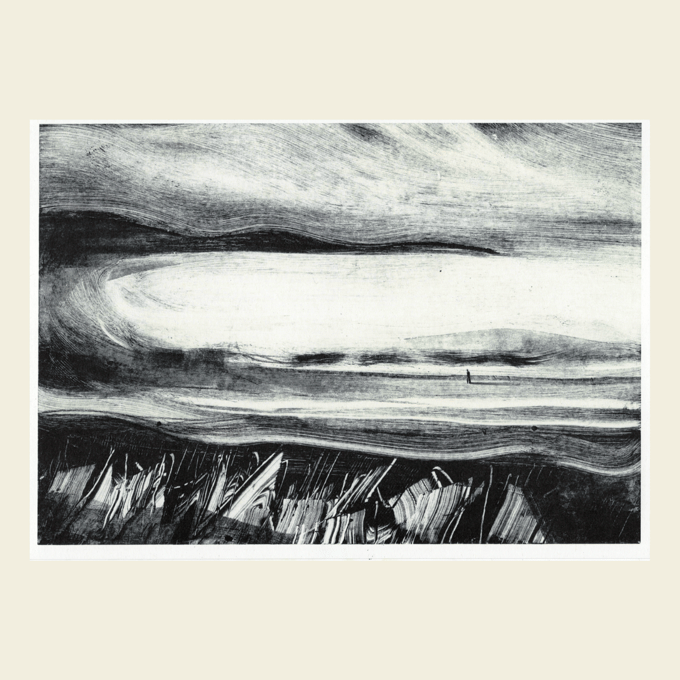 Image of 'lelant beach' art print