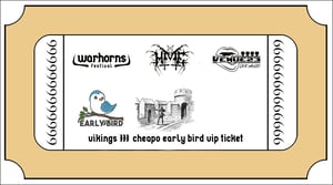 Image of VIKINGS III (Cheapo Early Bird E-Ticket)