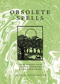 Book Obsolete Spells - Victor Neuburg & the VIne Press (Strange Attractor)