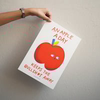 Image 3 of An Apple A Day Print