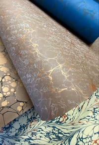 Image 6 of Bargain bundle of 10 sheets of real marbled papers