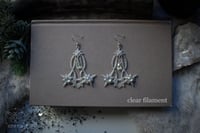 Image 6 of Lyra Earrings (Angel Aura Quartz)