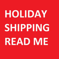 HOLIDAY 2024 SHIPPING INFO