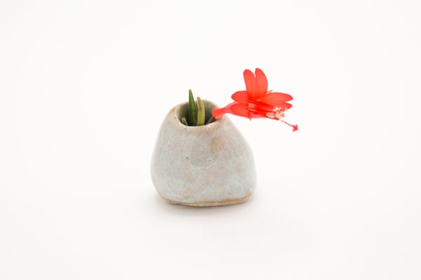 Image of blue dream bud vase (extra small)