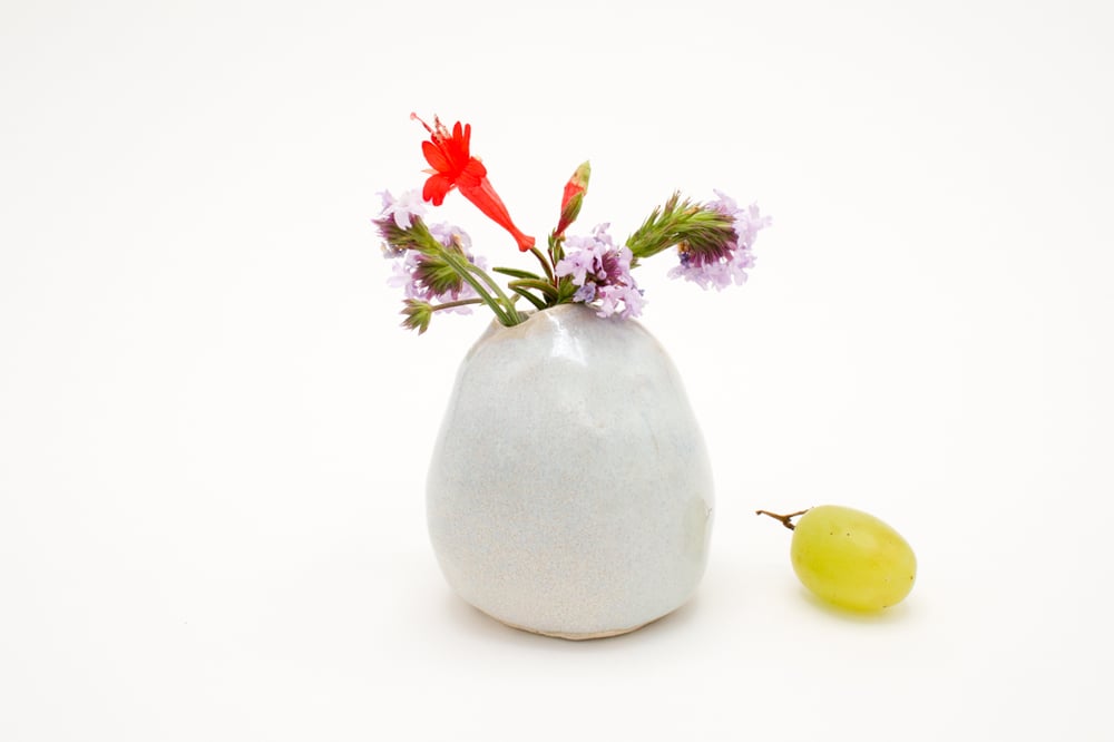 Image of blue dream bud vase (medium)