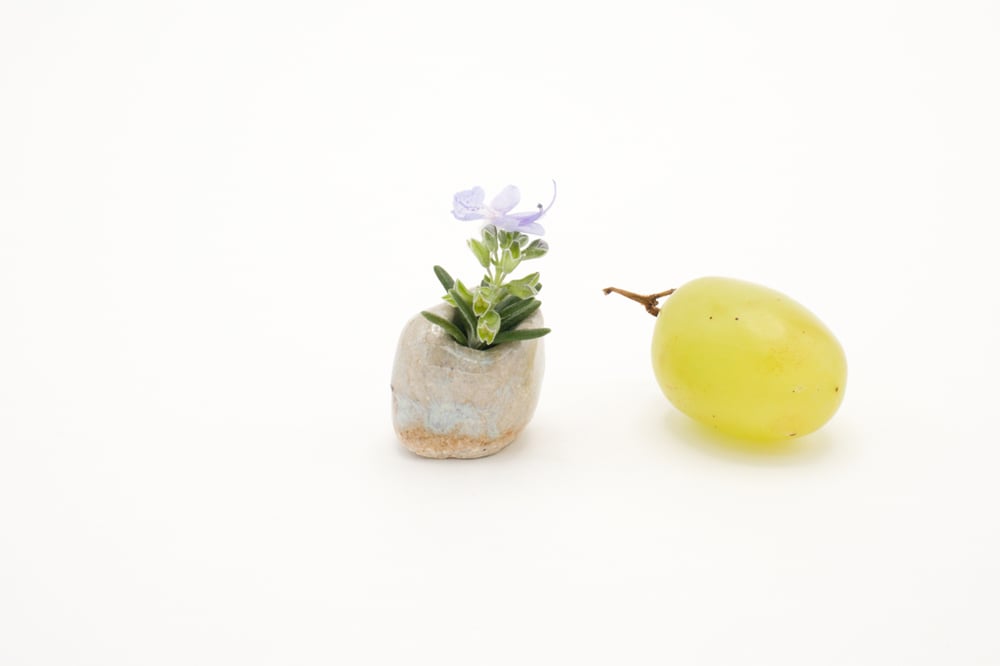 Image of blue dream bud vase (tiny)