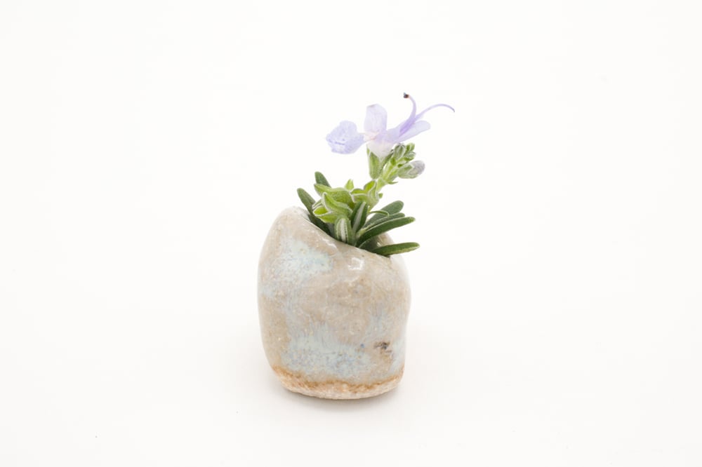 Image of blue dream bud vase (tiny)