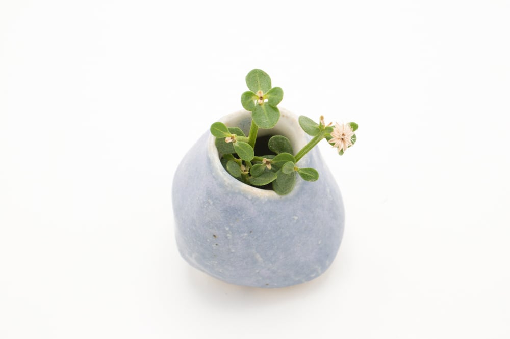 Image of blue sky bud vase (extra small)