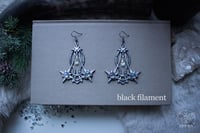 Image 3 of Lyra Earrings (Angel Aura Quartz)