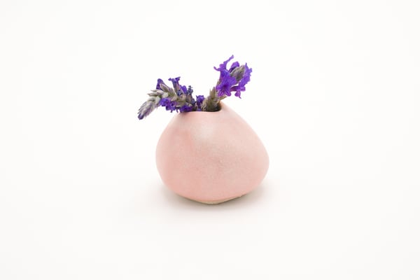 Image of pink bud vase (extra small)