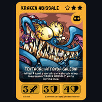 Image 2 of Kraken Abissale- Originale - Carta x King's Dead 