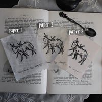Image 2 of swords - linocut prints ✣
