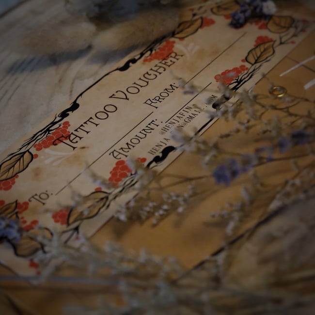 20€ tattoo voucher 
