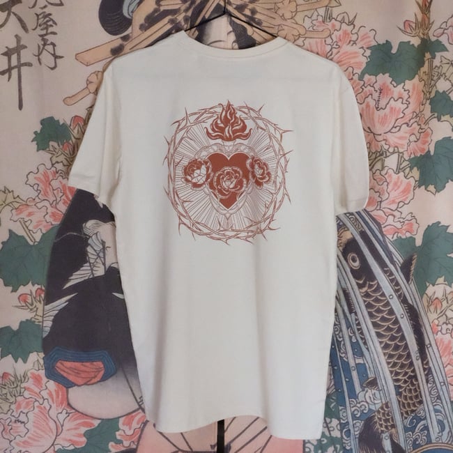 evil.love shirt  NATURAL RAW