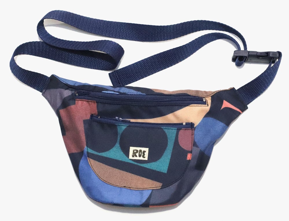 Image of DARK BLUE WAIST BAG