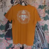 evil.love shirt OCHRE