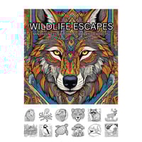 Wildlife Escapes (Colouring Book)