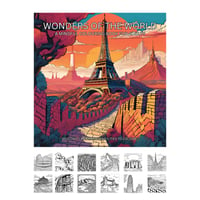 Wonders of the World (Colouring Book)