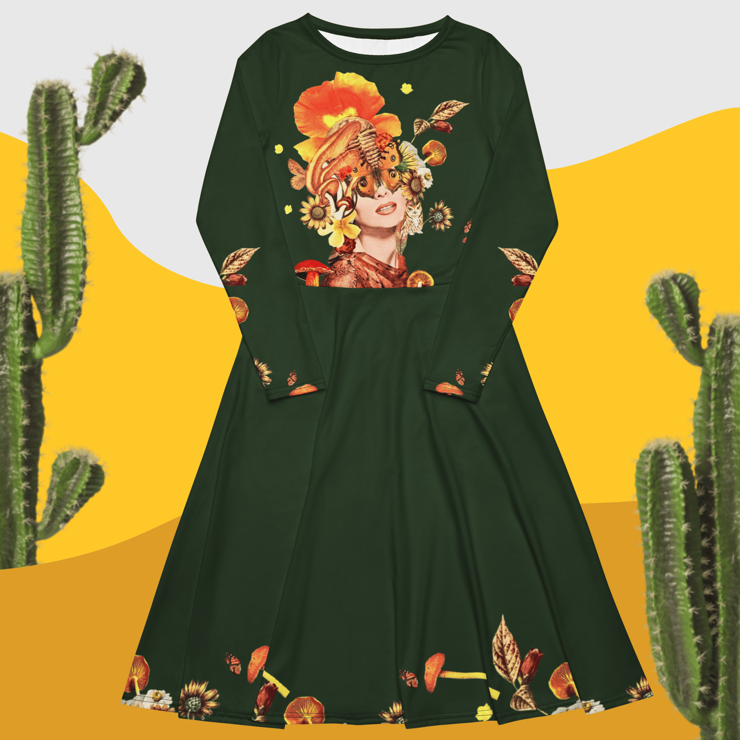 Image of She Oozes Success - Long Sleeve Dress with Pockets - Ltd. Ed.