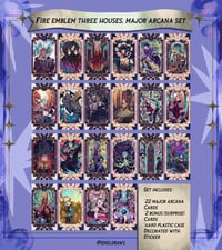 Image 1 of [Fire Emblem Three Houses] Major Arcana Tarot Set