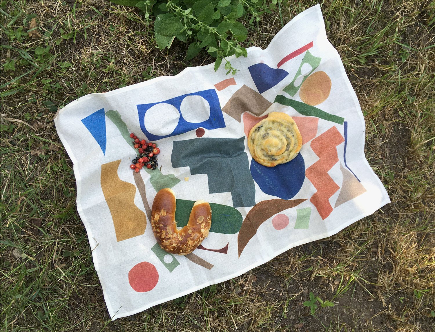 Image of SHAPES TEA TOWEL