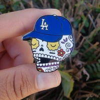 Image 1 of L.A. Calavera Enamel Pin