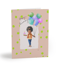 Zara Happy Birthday - HarperIman Birthday Card