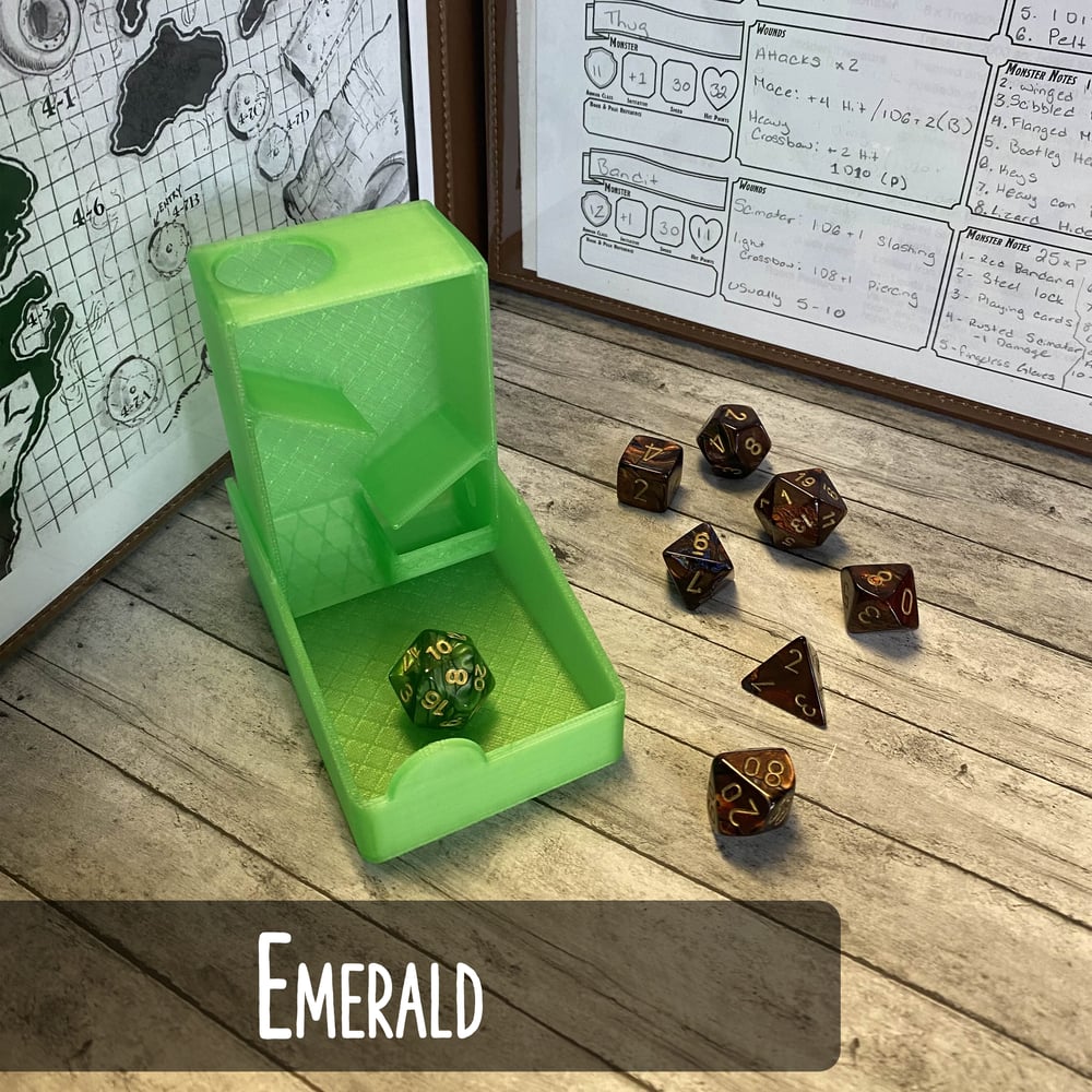 Portable Dice Tower Case