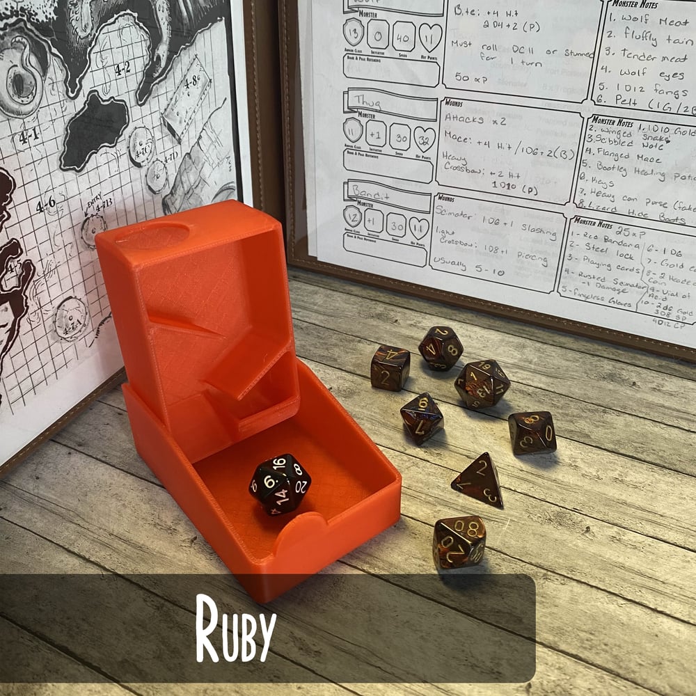 Portable Dice Tower Case