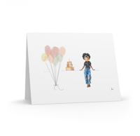 Birthday Cake - HarperIman Birthday Card