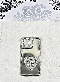 Image 2 of Iphone Diamond Heart Case 