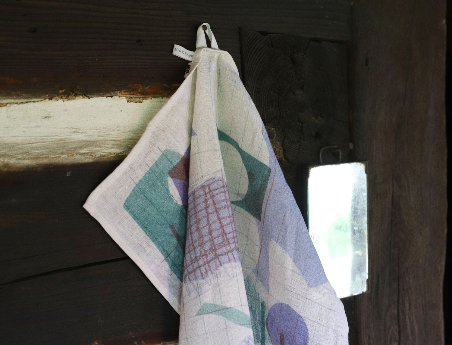 Image of COLLAGE TEA TOWEL