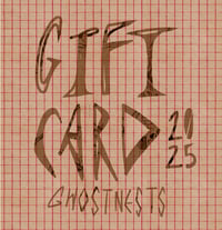 GHOSTNESTS *TATU * GIFT CARD * 